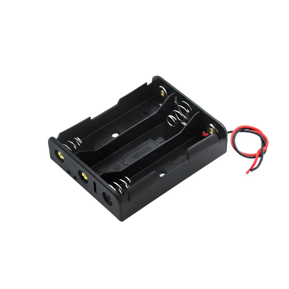 Portabatteria 9V Con Coperchio E Interruttore – Clip A Molla, Cavi Lunghi 15cm, Per Progetti Fai-da-te E Alimentazione Esterna