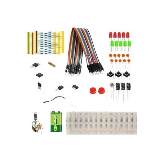 Kit Electrónica Básica Componentes Electrónicos – Arca Electrónica