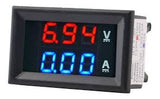 Voltimetro Amperimetro Digital 100v Dc 10a - Arca Electrónica
