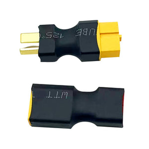 2 pares de conector T Deans a XT60 enchufe adaptador macho hembra para cargador de batería RC Lipo