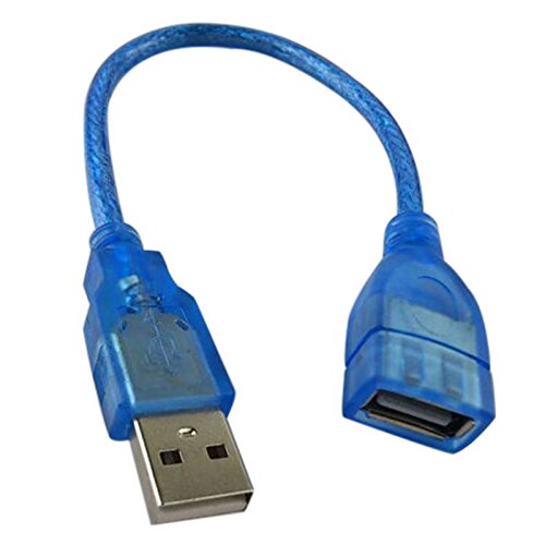 Cable USB macho a USB hembra 30cm