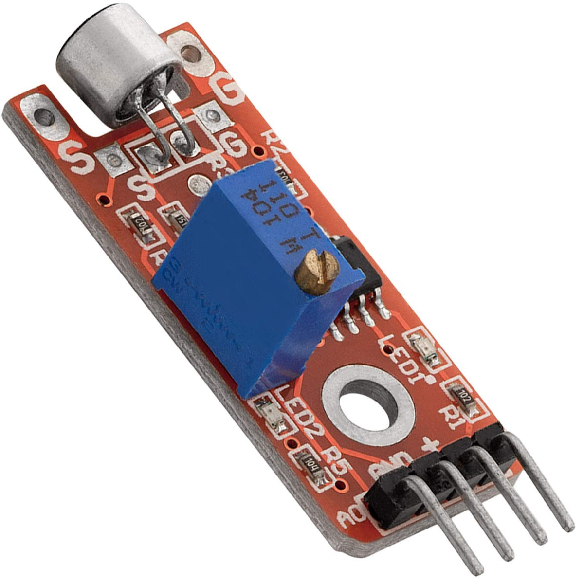 Sound Sensor Module In Arduino Kit Módulo Sensor De Sonido Micrófono Ajustable Arduino KY-038 – Arca ...