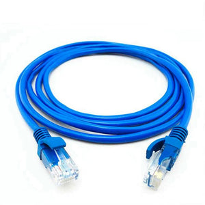 Cable Red Internet 2 Metros Rj45 Categoría 5e UTP Patch Cord Color Azul