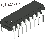 Circuito Integrado Cd4027