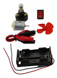 Kit Eléctrico Motor Bombillo – Interruptor Electricidad Escolar