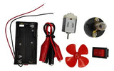 Kit Eléctrico Motor Bombillo – Interruptor Electricidad Escolar