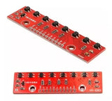 Arreglo de sensores Réflex QTR-8RC Sensor infrarrojo Arduino
