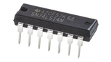 SN74LS14N Circuito Integrado - DIP14 - TTL Hex Inversor Schmitt Trigger