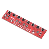 Arreglo de sensores Réflex QTR-8RC Sensor infrarrojo Arduino