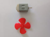 Motor DC 3V - 6V + Hélice Proyecto Arduino Juguete