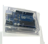 Caja Protectora de Acrílico Transparente para Arduino Uno R3/R4