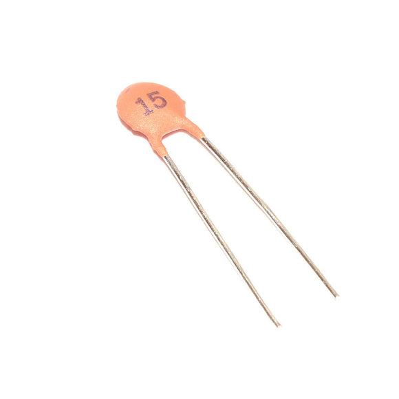 Capacitor Condensador Ceramico 15pF - Arca Electrónica
