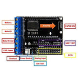 Modulo Shield Nodemcu L293d Driver Motor Esp8266 Cp2102 V2