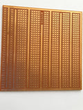 Baquela Universal Perforada 9.5x9.5cm