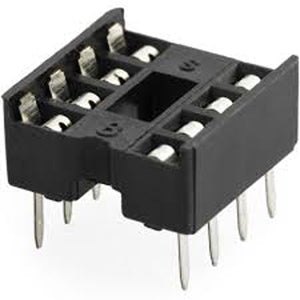 Base Zocalo para Circuito Integrado 8 Pines Dip 8 - Arca Electrónica