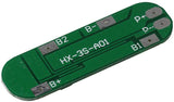 Circuito BMS 3S 8A 12V 18650 - Arca Electrónica