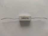 Resistencia de Potencia Cerámica Resistencia de loza 5W 600 Ohm