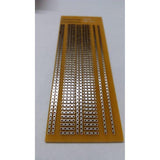 Baquela Perforada 14cm x 5cm - Arca Electrónica 