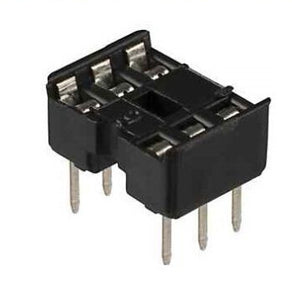 Base Zocalo para Circuito Integrado 6 Pines Dip 6 - Arca Electrónica