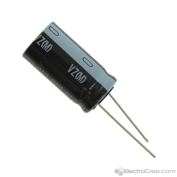 Capacitor Condensador Electrolitico 2200uf 35V - Arca Electrónica