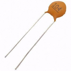 Capacitor Condensador Ceramico 104/100nf - Arca Electrónica