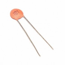 Capacitor Condensador Ceramico 101 / 100pf - Arca Electrónica