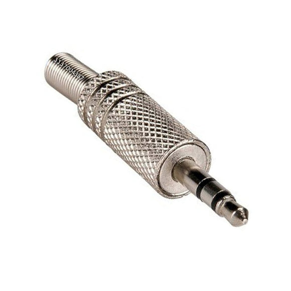 Conector Plug 3.5mm Estéreo Estéreo Metálico