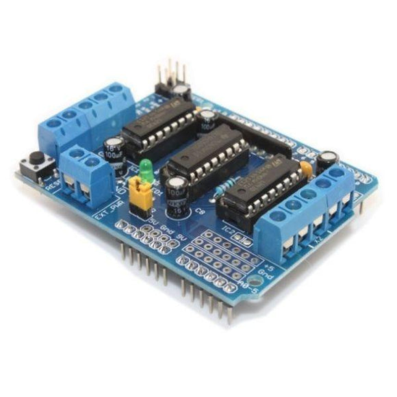 Módulo Shield L293d Puente H Driver Motor Arduino Uno Mega - Arca Electrónica