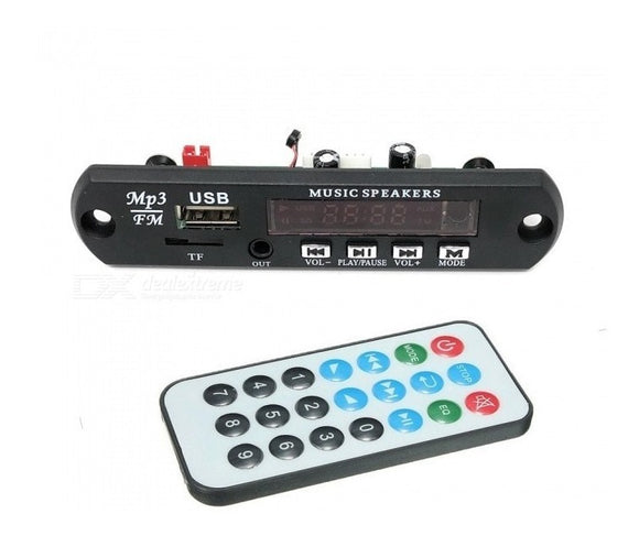 Módulo Reproductor Mp3 Radio Bluetooth - Arca Electrónica 