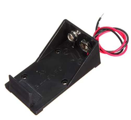 Porta Bateria 9v - Arca Electrónica