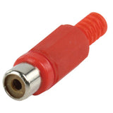 Conector Jack RCA Hembra Plástico