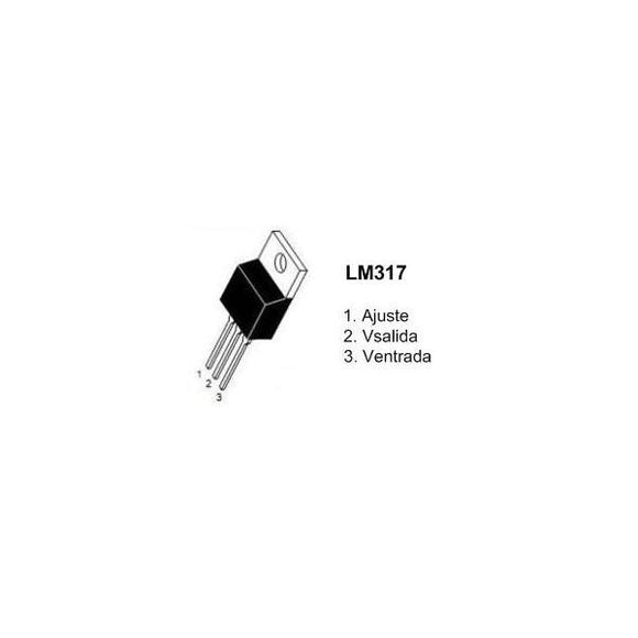 Regulador De Voltaje Ajustable Lm317 - Arca Electrónica