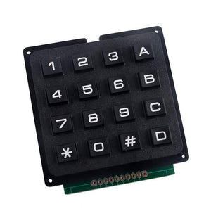 Teclado Matricial 4x4 Rígido Electrónica Arduino Circuitos