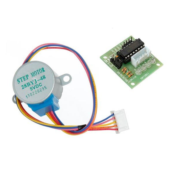 Controlador Uln2003 Con Motor Paso A Paso 2byj-48 - Arca Electrónica